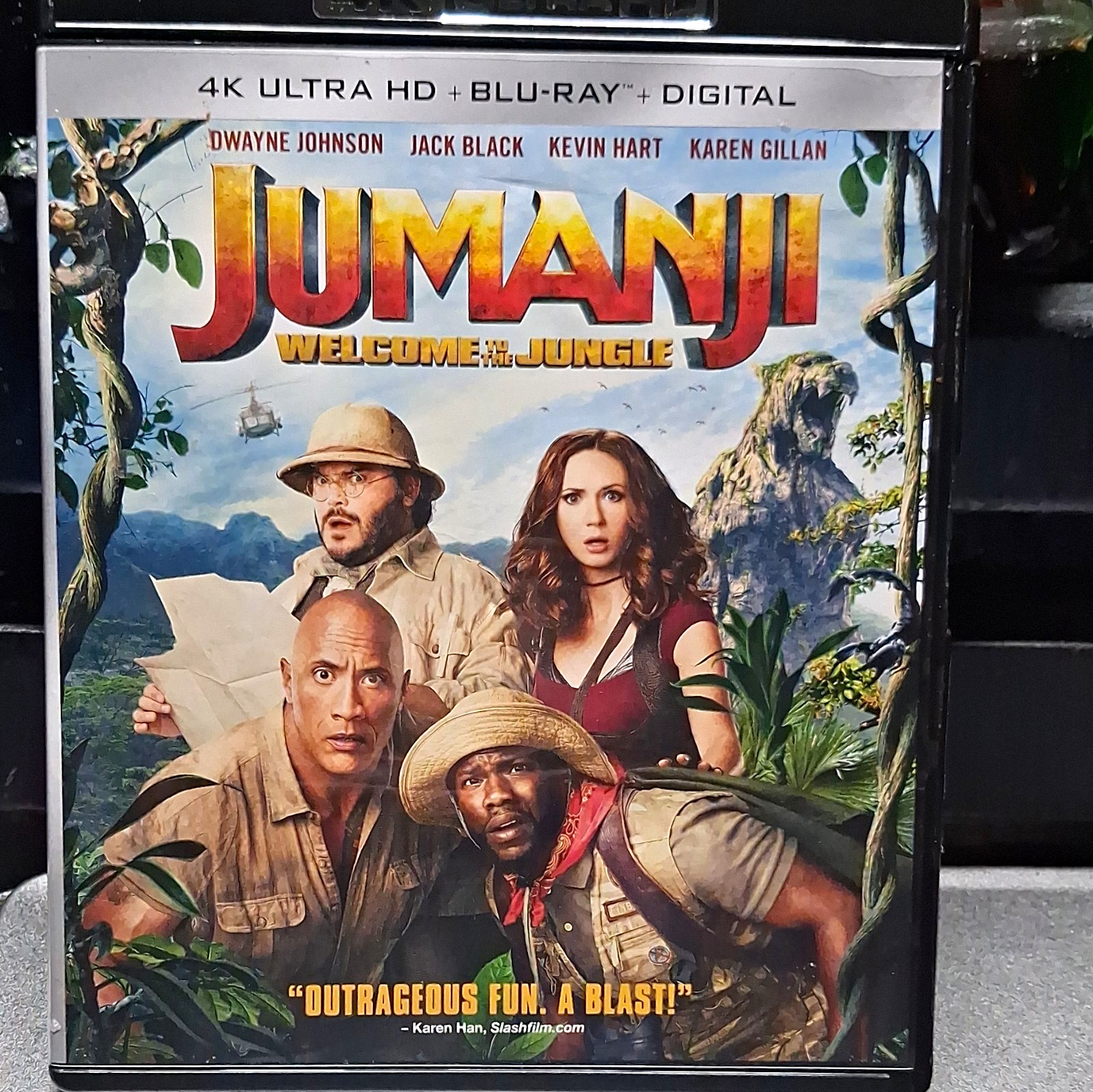 Sony Jumanji: Welcome to the Jungle 4K UHD,no Digital Code. Sony Jumanji: Welcome to the Jungle 4K UHD,no Digital Code.