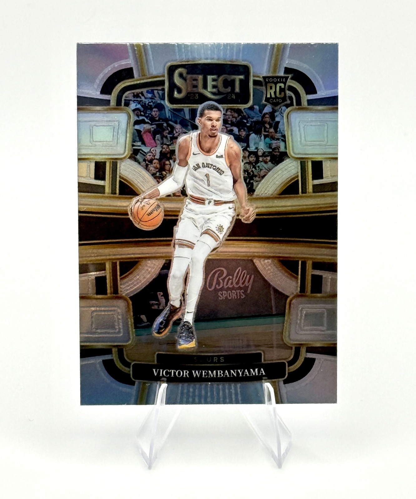 2023-24 Panini Select - Concourse Victor Wembanyama #87 Silver Prizm (RC)