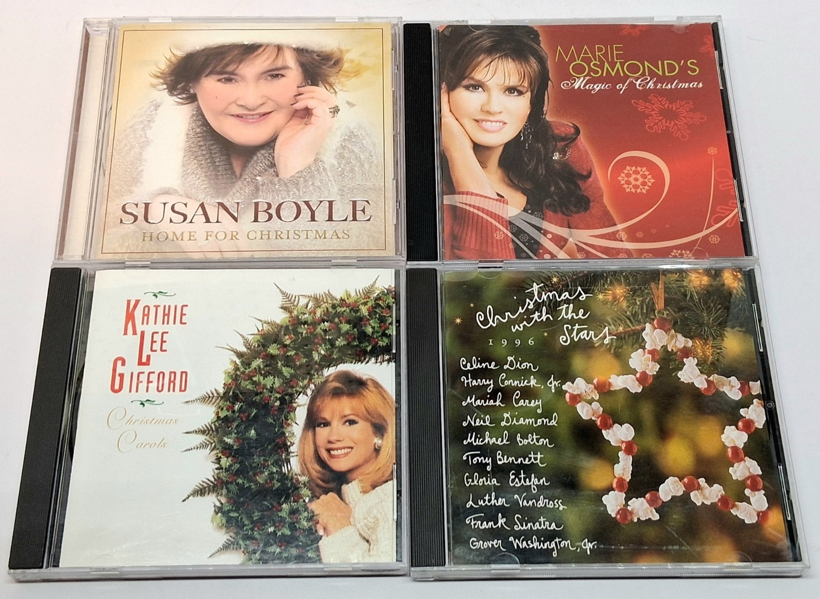 Christmas CD 4 Pack: Susan Boyle / Marie Osmond / Kathie Lee Gifford / Etc...