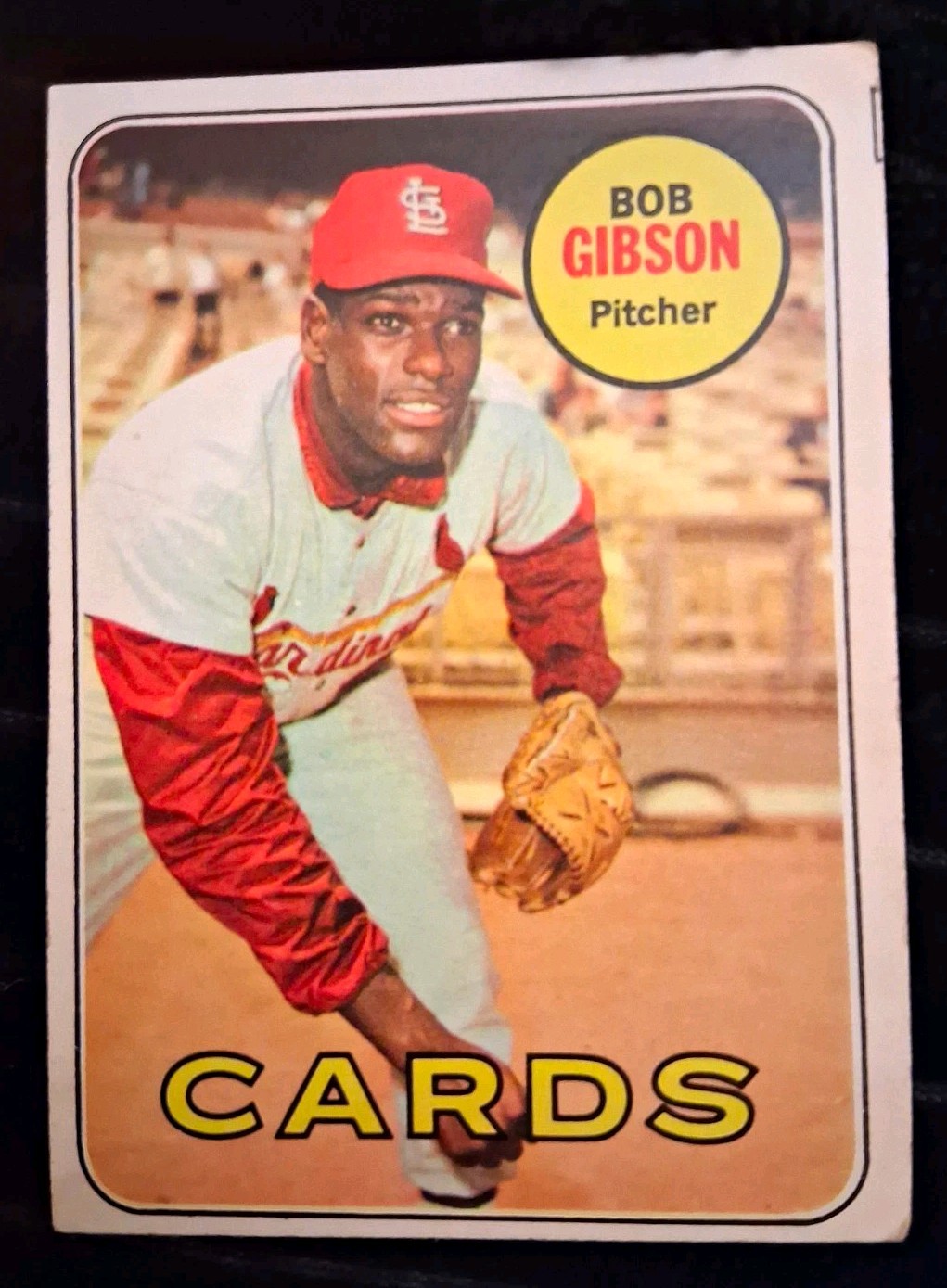 Topps 1969 Topps #200 Bob Gibson St. Louis Cardinals Baseball Card [Base]