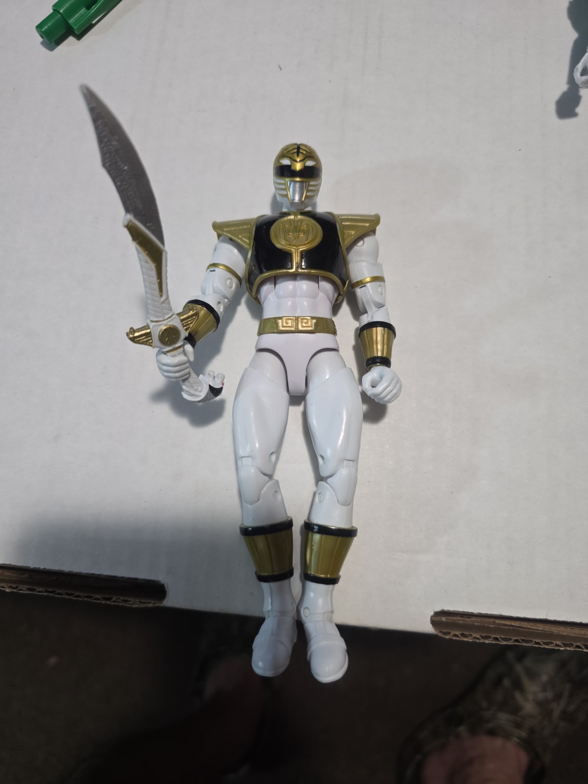 2016 Bandai Power Rangers Legacy Collection White Ranger 2016 Bandai Power Rangers Legacy Collection White Ranger