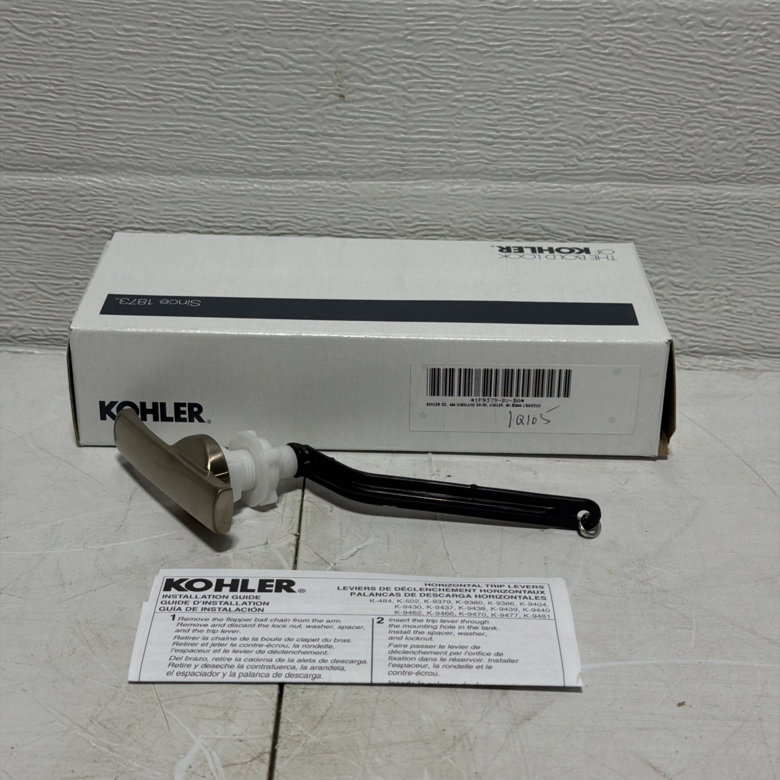 Kohler k-9379-L-BN Memoirs Left Hand