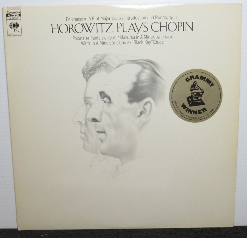 HOROWITZ PLAYS CHOPIN (NM) M-30643 LP VINYL RECORD