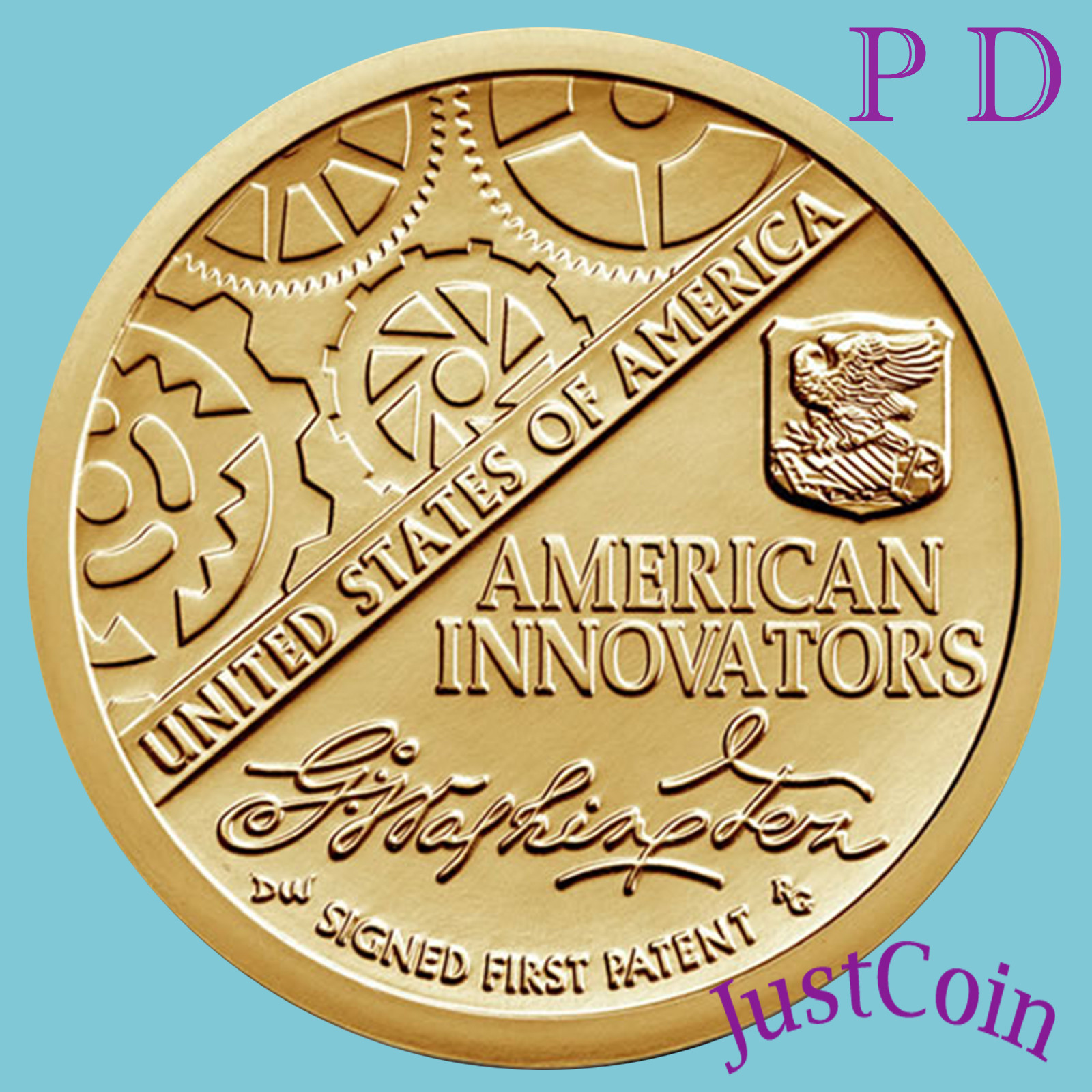 2018 P&D SET AMERICAN INNOVATION INTRODUCTORY UNCIRCULATED TWO GOLDEN DOLLARS