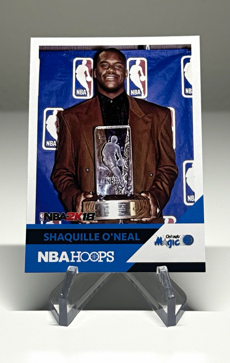 Panini 2017-18 NBA Hoops Shaquille O\'Neal Orlando Magic NBA 2K18 #16