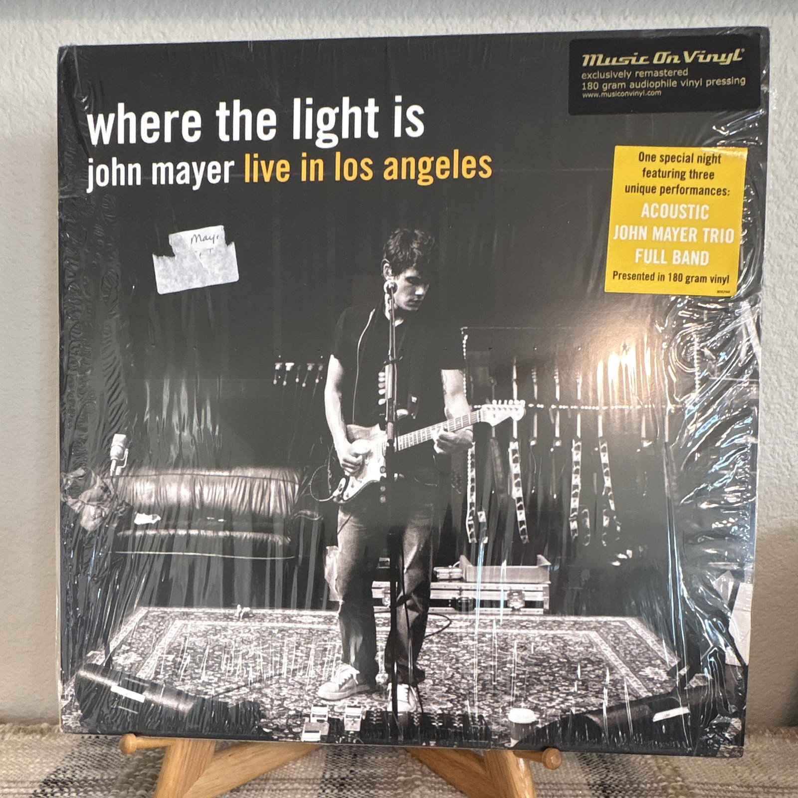 John Mayer - Where the Light Is Live in Los Angeles Black 180g 4LP VG++