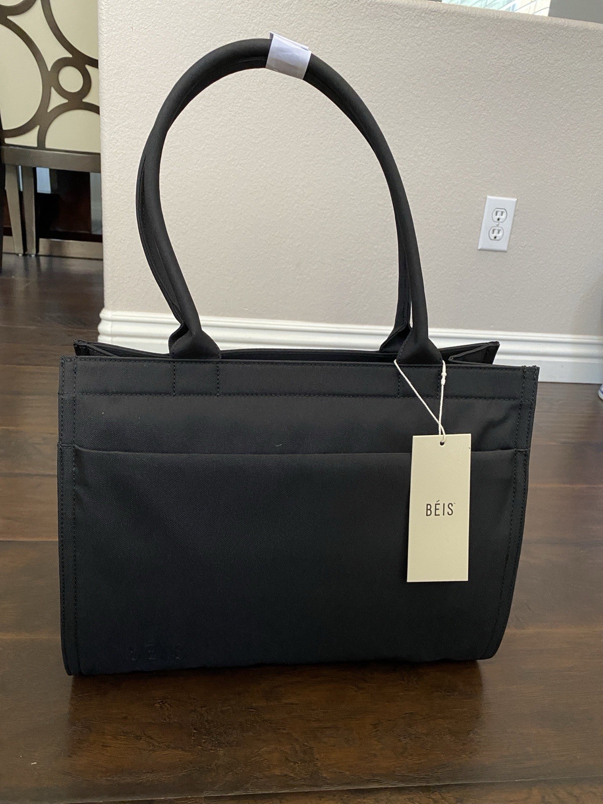 New with tag Béis The Book Tote black handbag OS New with tag Béis The Book Tote black handbag OS