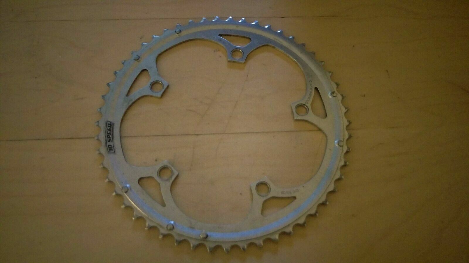 Vintage Campagnolo Chain Ring 53 t 10 speed Chorus 135 BCD Veloce Record Bianchi Vintage Campagnolo Chain Ring 53 t 10 speed Chorus 135 BCD Veloce Record Bianchi