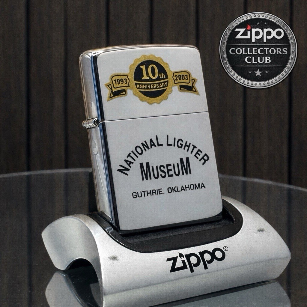 Vintage 2003 Goodrich Silvertowns Emblem Chrome Zippo Lighter New In Box