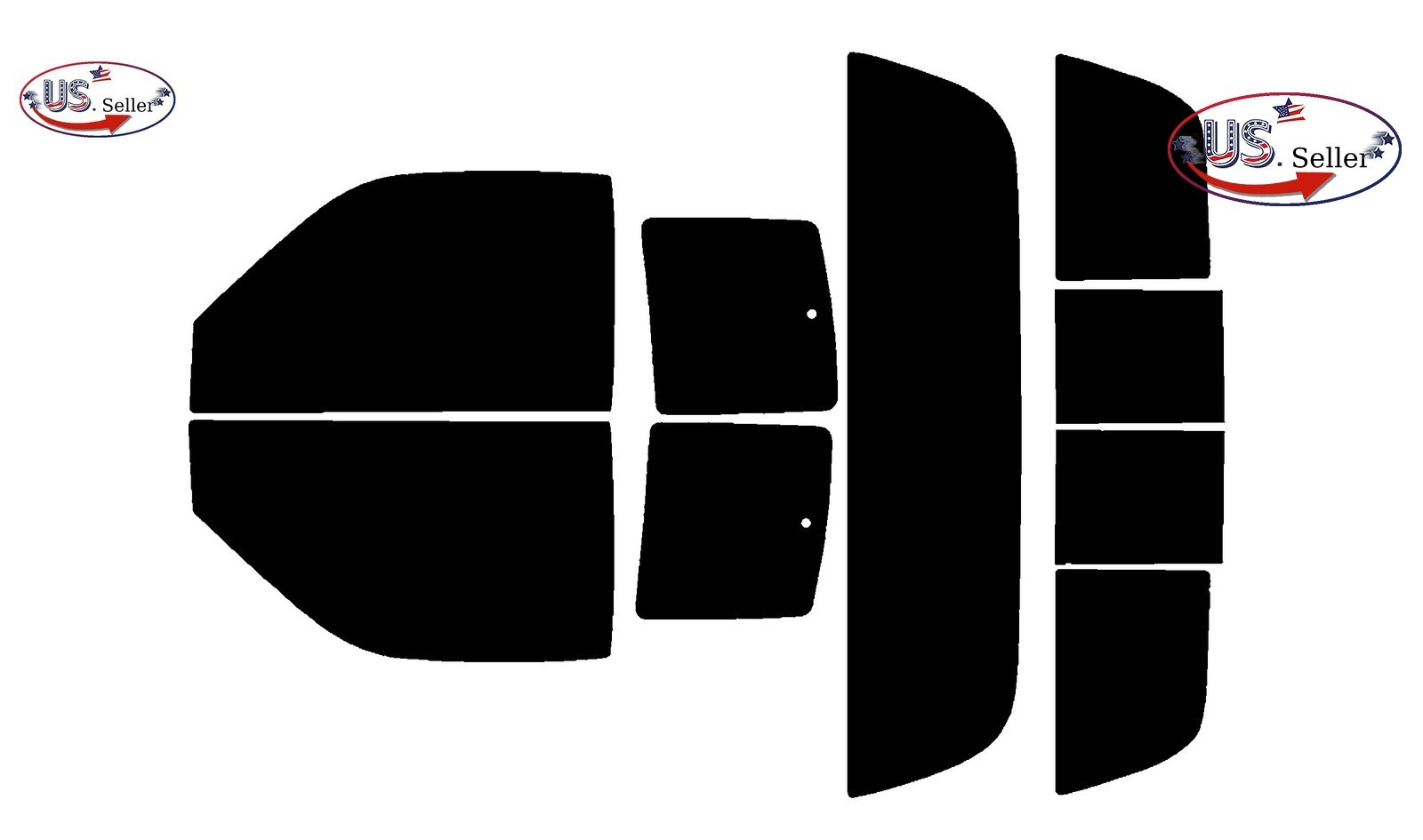 Computerized Custom PreCut Window Tint Film Kit For 1994-2001 Ram 1500 Extended