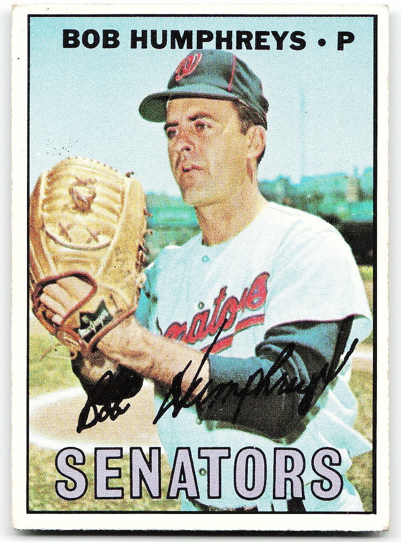 🔥 1967 Topps #478 Bob Humphreys