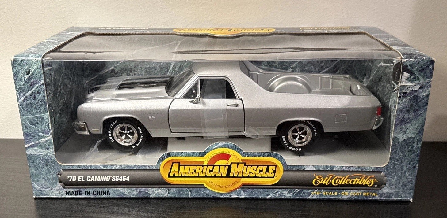 đŸ”¥AMERICAN MUSCLE ‘70 EL CAMINO SS454- ERTL 1:18 Die Cast New in Box đŸ”¥AMERICAN MUSCLE ‘70 EL CAMINO SS454- ERTL 1:18 Die Cast New in Box