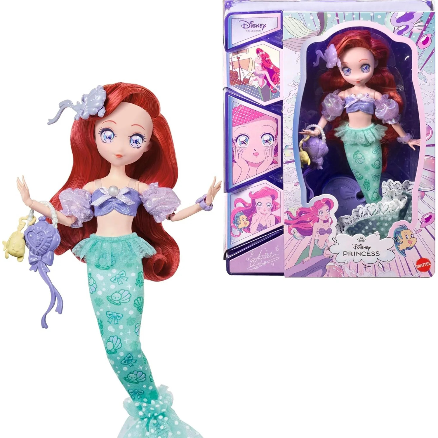 Disney Collector: Princess Ariel Anime Doll