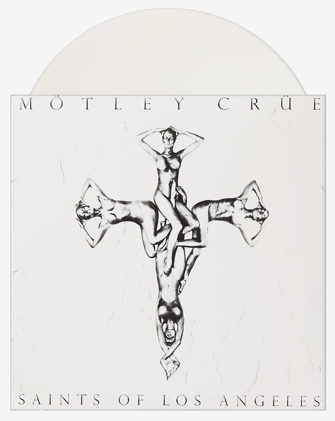Motley Crue Saints of Los Angeles WHITE Color Vinyl 40th Anniv 1/1000 Sealed NEW