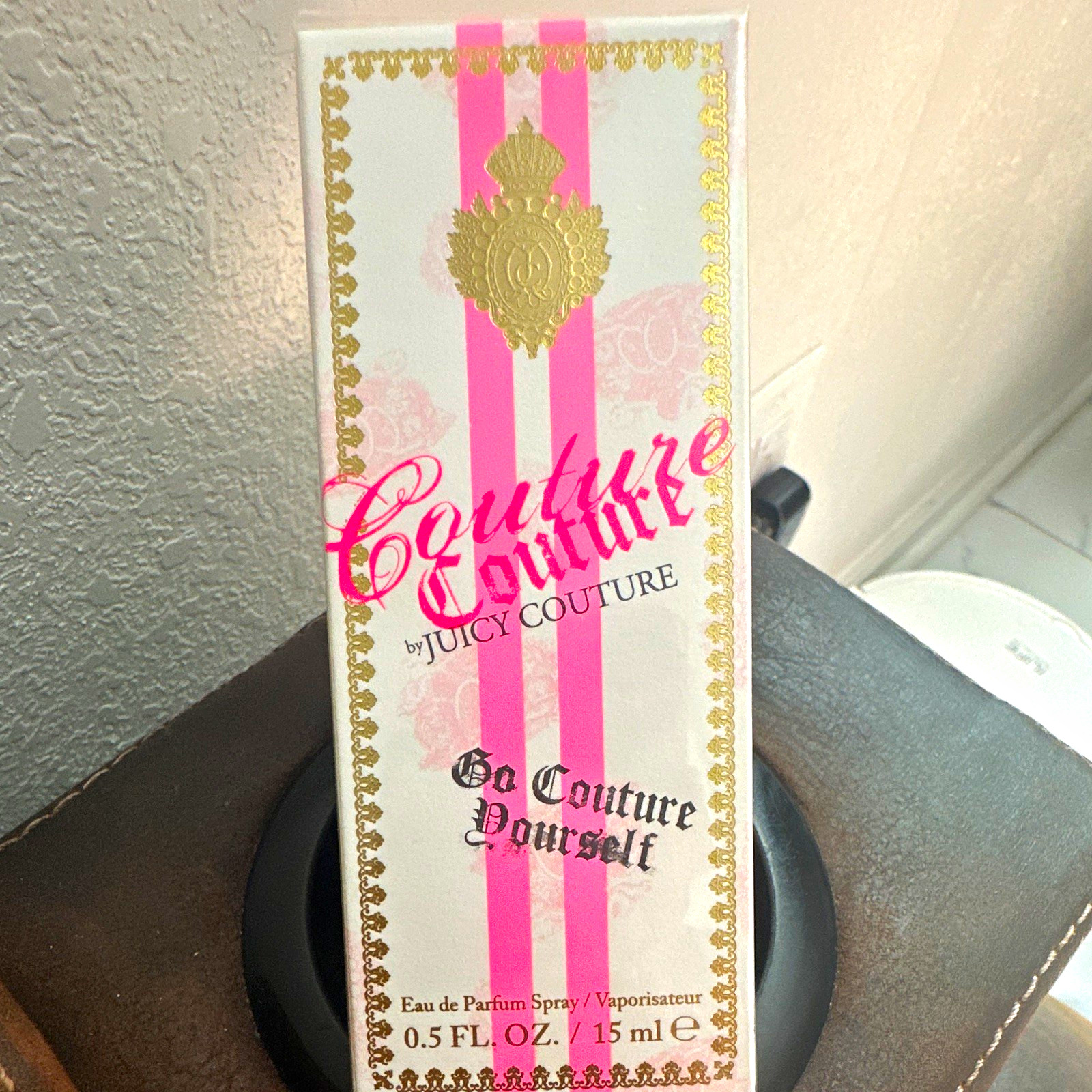 Juicy Couture Couture Couture Eau de Parfum Spray Travel Size 0.5 fl oz/15 mL Juicy Couture Couture Couture Eau de Parfum Spray Travel Size 0.5 fl oz/15 mL