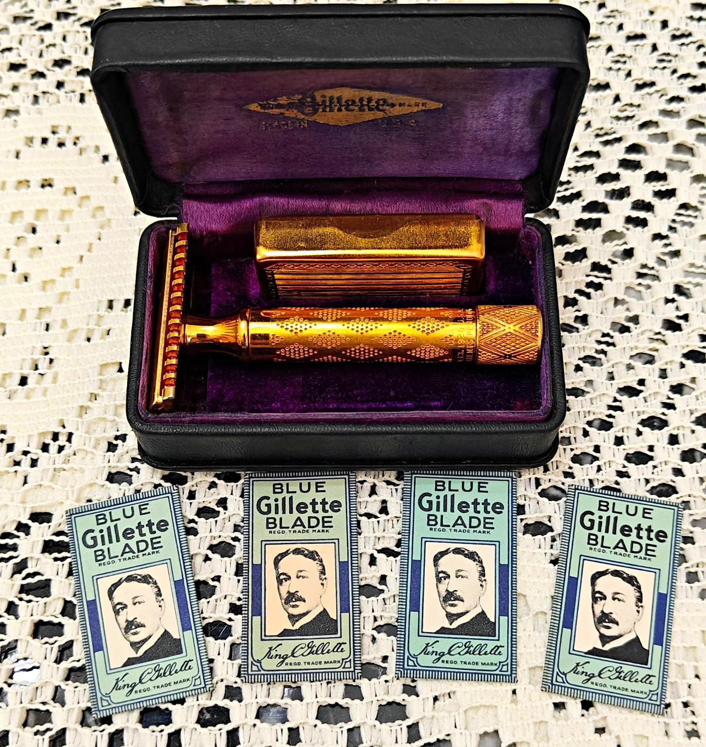 Rare 1930-31 Vintage Gillette 