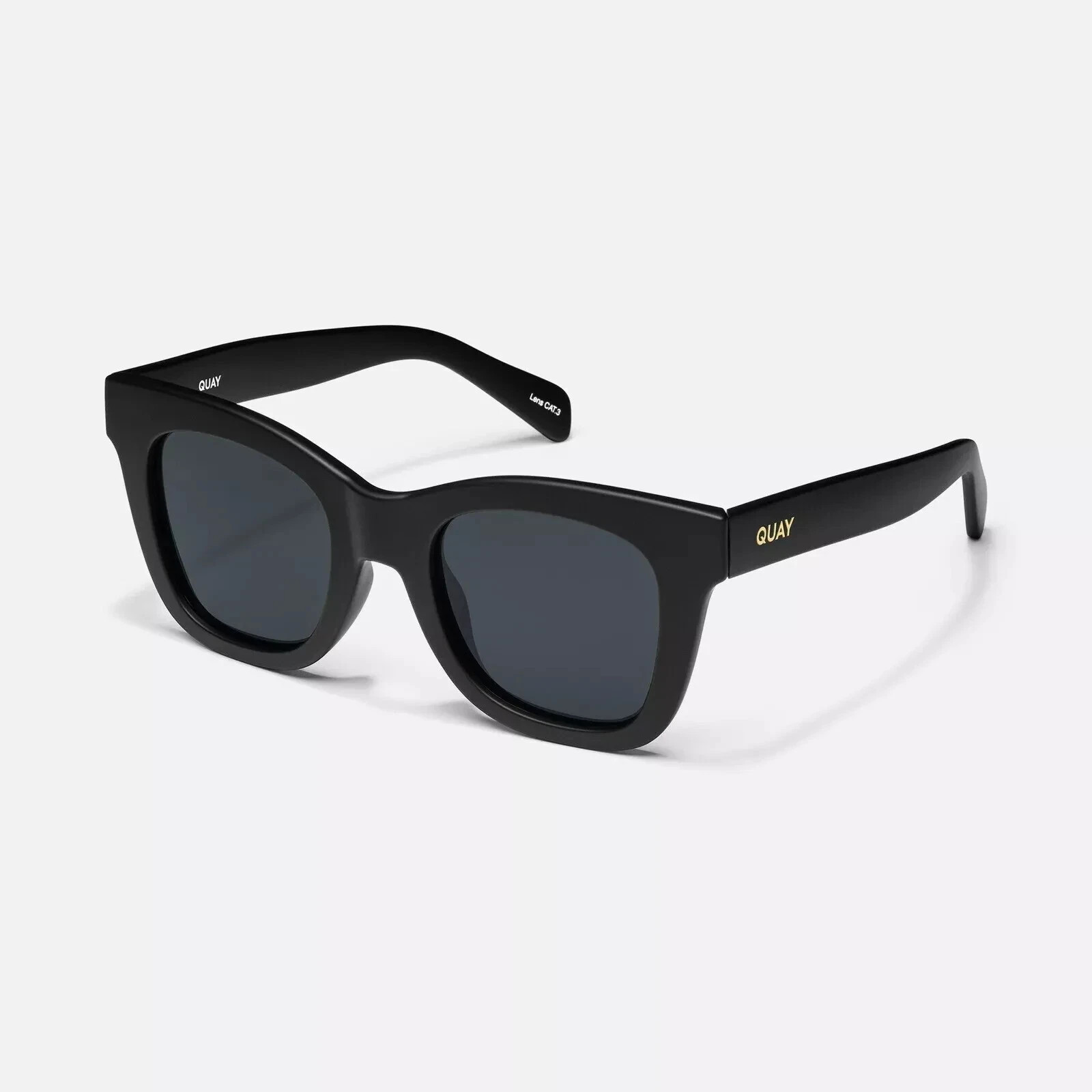 Quay Australia After Hours - Matte Black Frame / Smoke Lens