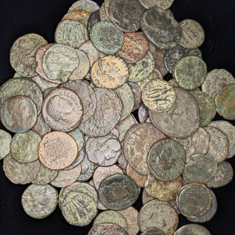 Random Roman Bronze Coins Random Roman Bronze Coins