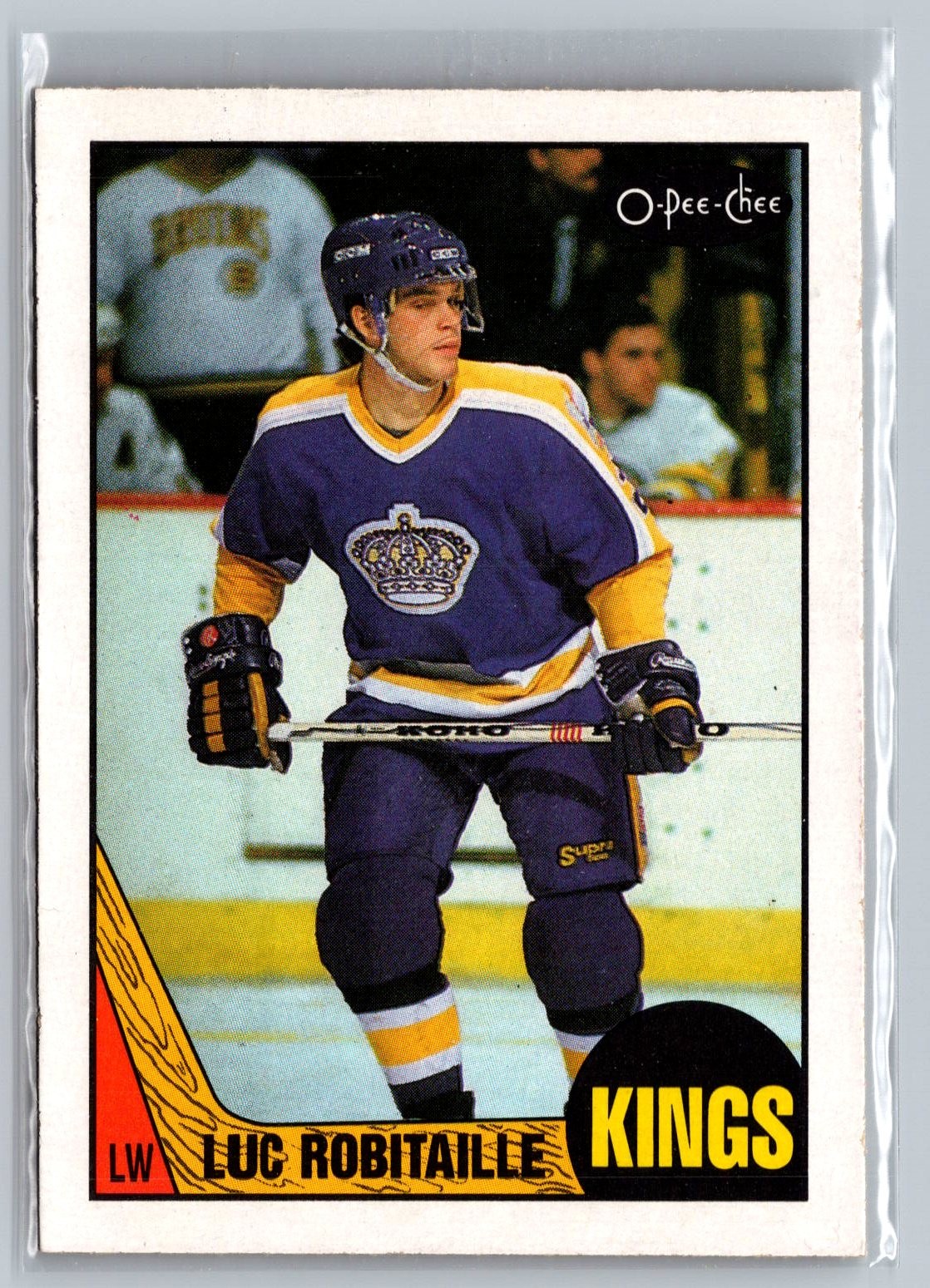1987-88 O-Pee-Chee #42 Luc Robitaille 1987-88 O-Pee-Chee #42 Luc Robitaille