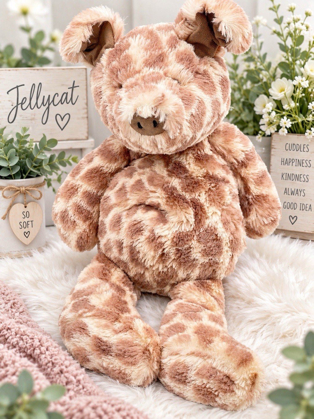 💯 AUTHENTIC Retired Jellycat dapple Pig
