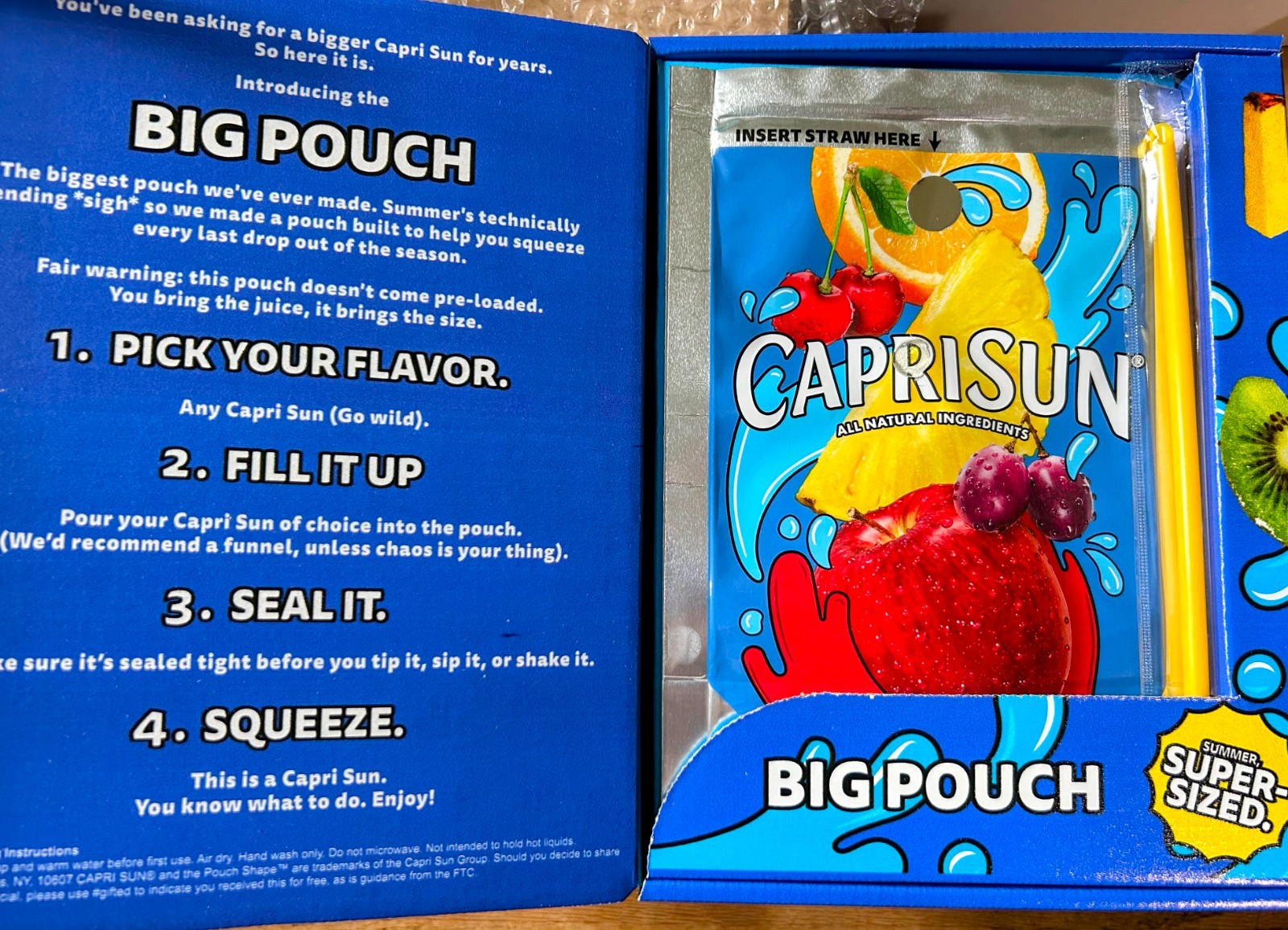 (NEW) Capri Sun Big Pouch 2026