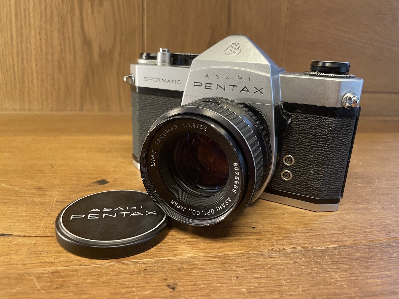 *READ : Exc+5* Pentax SP Spotmatic Film Camera SMC Takumar 55mm F/1.8 Lens /JPN