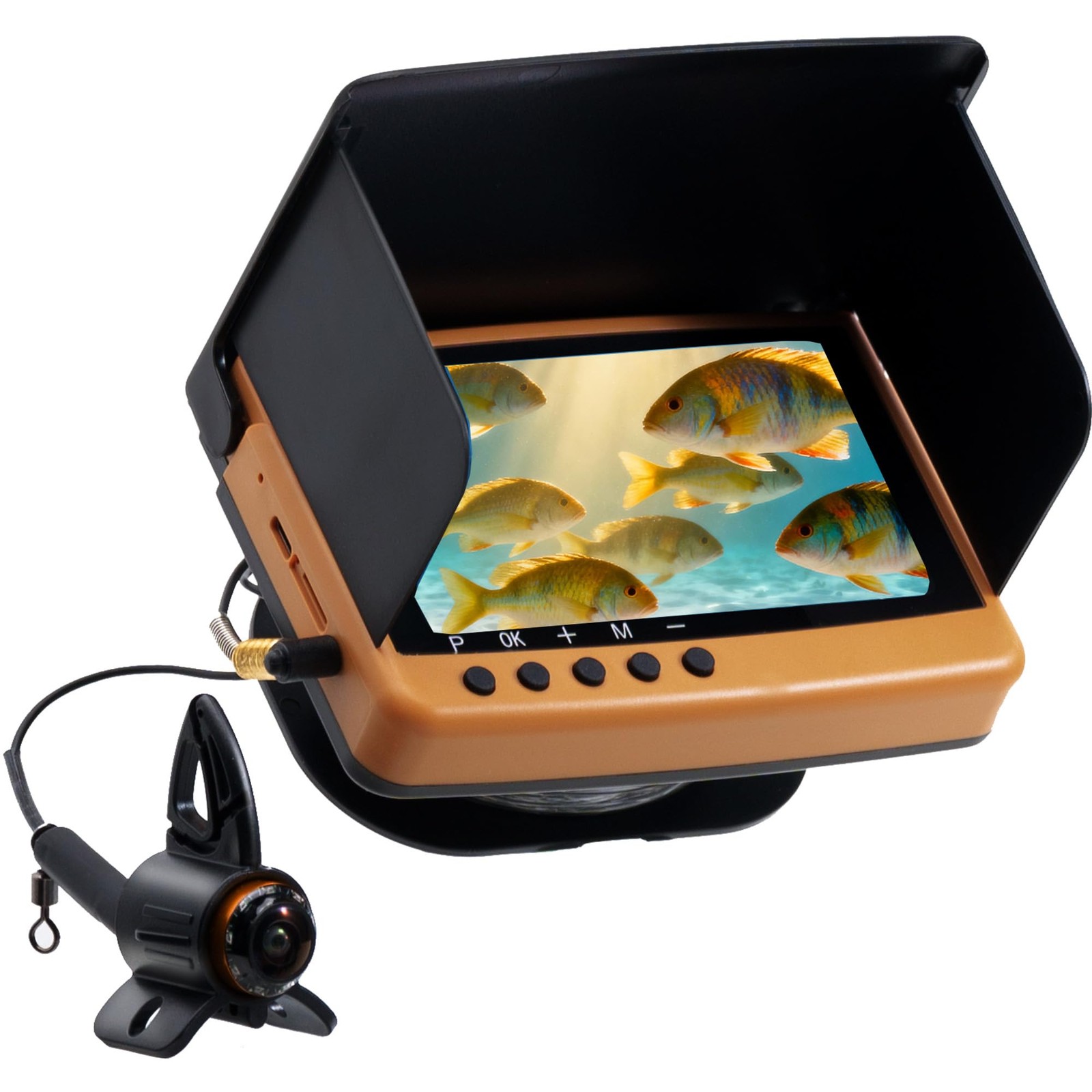 Underwater Camera 1080P HD Waterproof Fish Finder for Lake/Sea | 82ft Underwater Camera 1080P HD Waterproof Fish Finder for Lake/Sea | 82ft