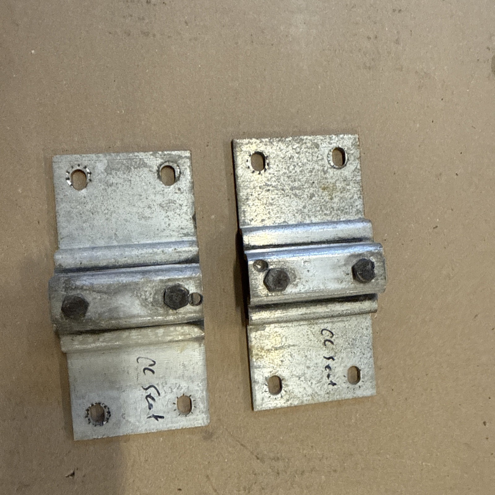1990’s 2000’s? Car Ds Golf Cart Seat Backrest brackets pair