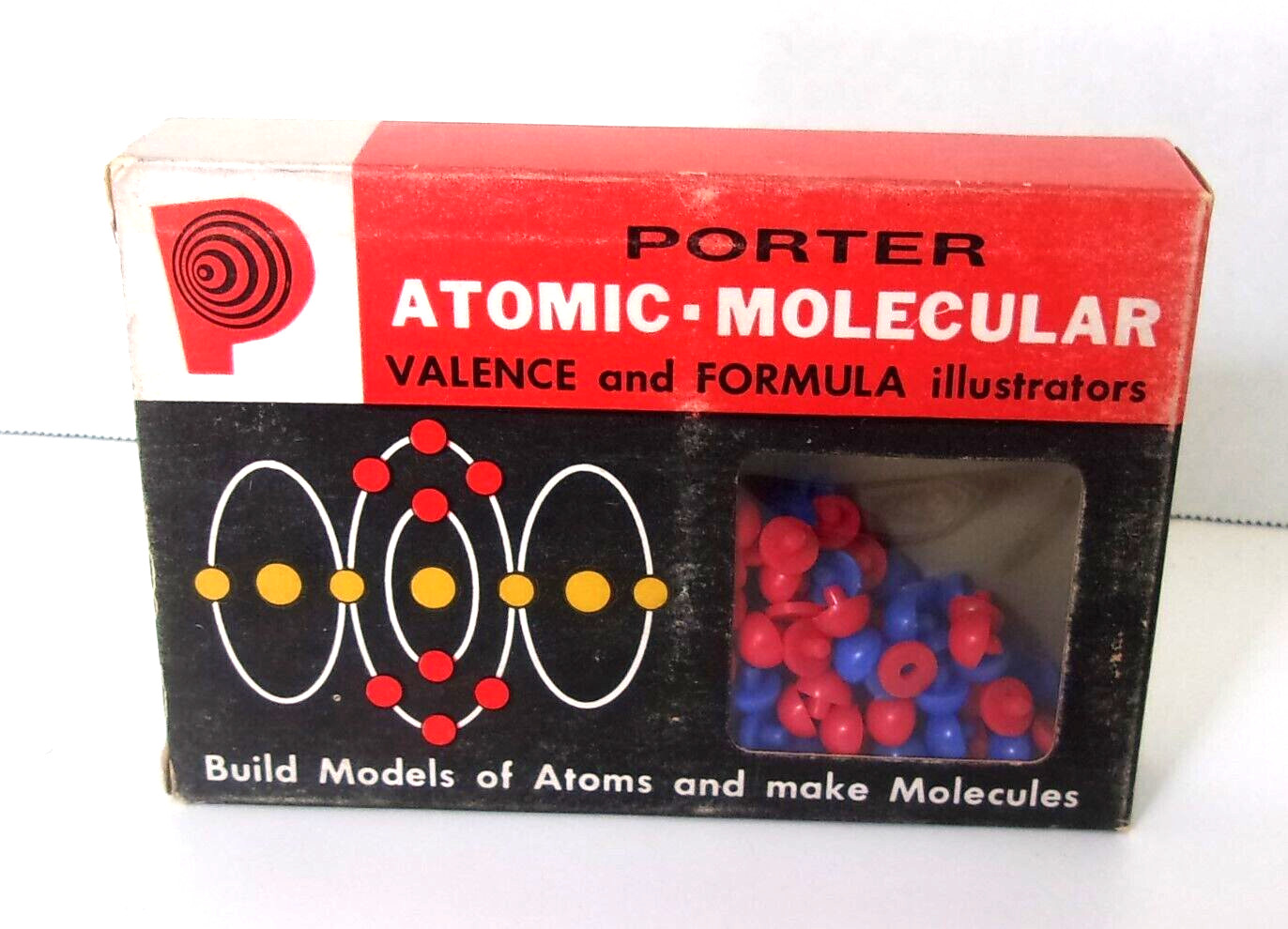 Vintage PORTER Build Structure Model Molecules and Atoms NIB NOS Vintage PORTER Build Structure Model Molecules and Atoms NIB NOS