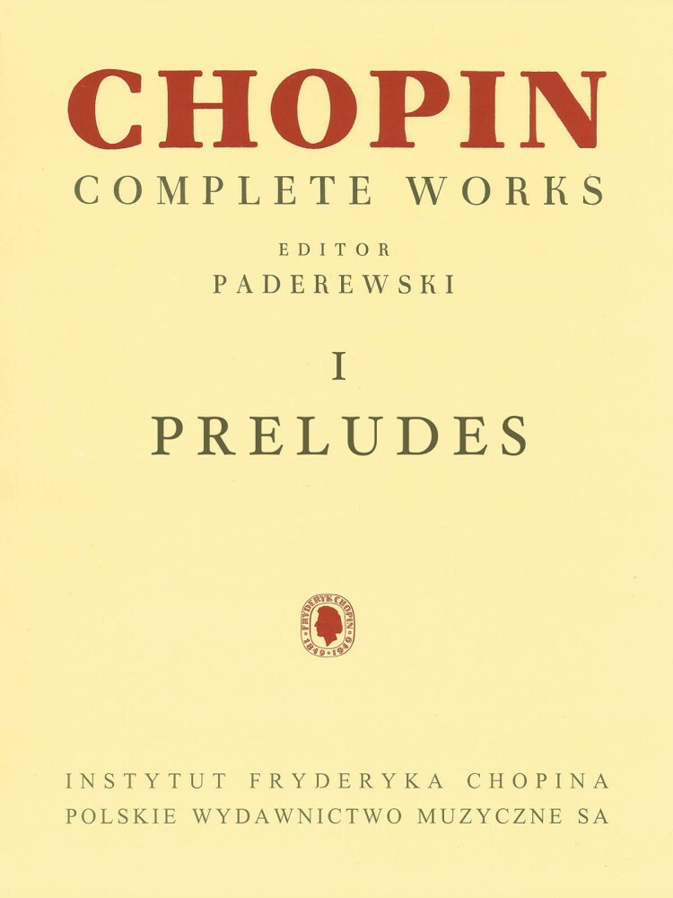 Preludes Sheet Music Chopin Complete Works Vol. I PWM Book NEW 000348113