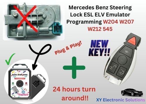 Mercedes ESL baypass w204,w207,w212 + New key