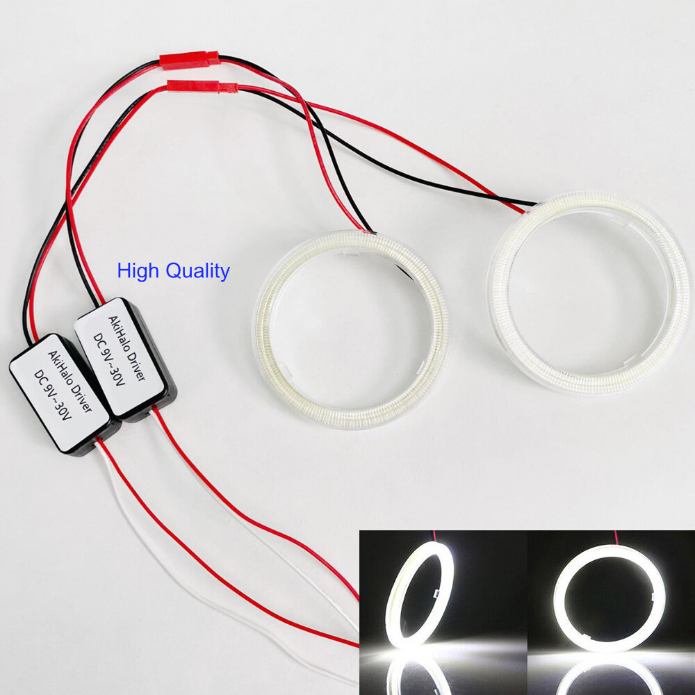 Waterproof LED COB Halo Rings Angel Eyes for DRL Can-am Renegade off-road SUVs