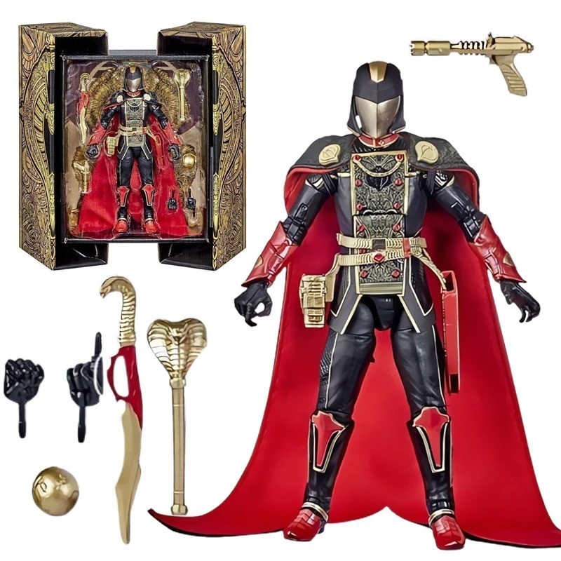 Ko G.i.joe Classified Series Snake Supreme Cobra Commander 6inch Action