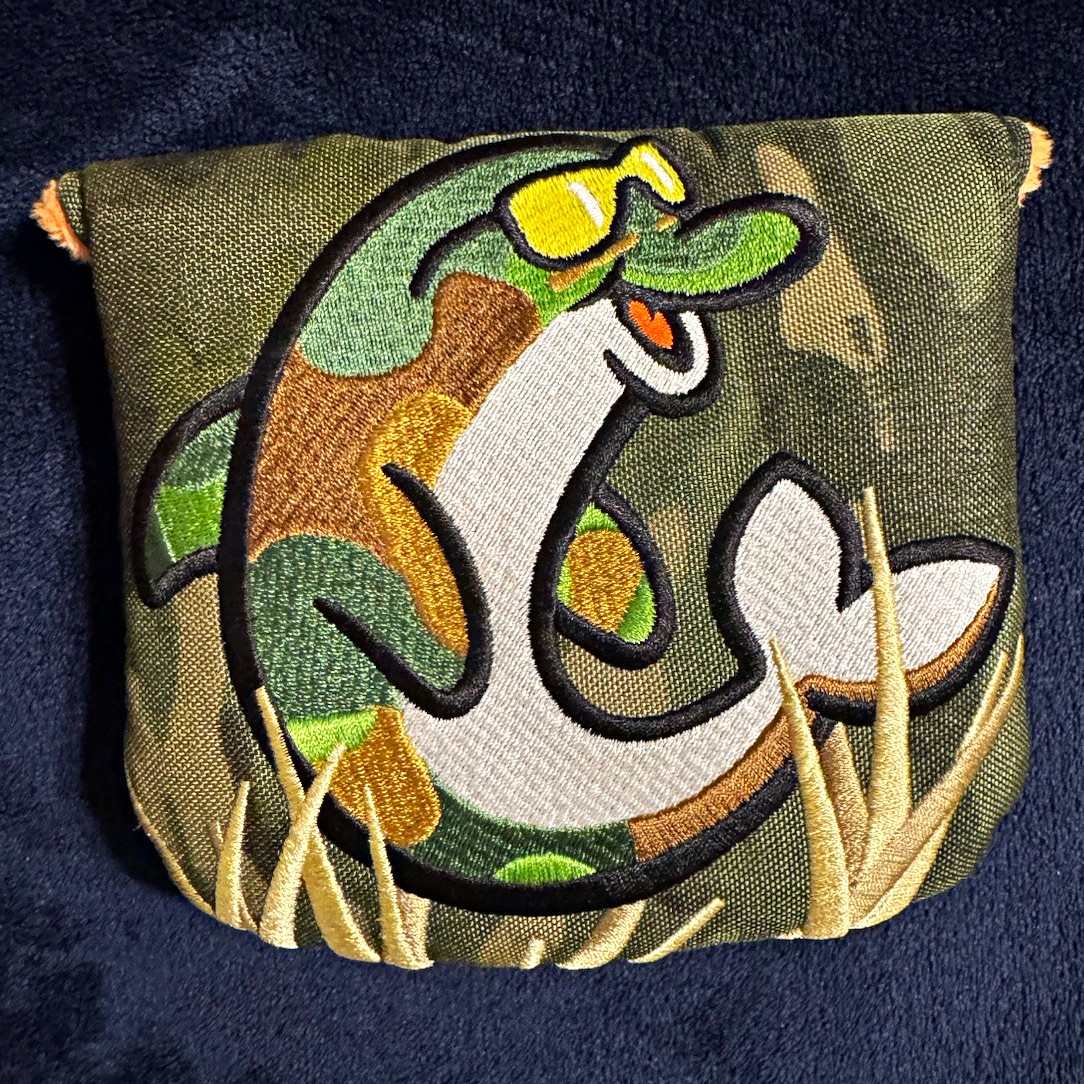 Swag Golf Camo Flipper Mallet Putter Headcover \