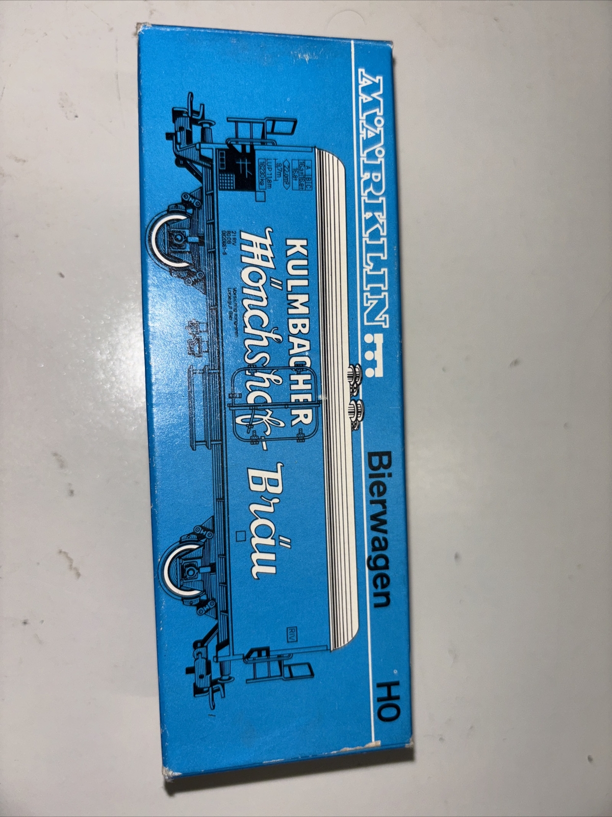 Märklin 4660 LEERKARTON Bierwagen Kuullmbacher Möönchshof Bräu H0 New In Box