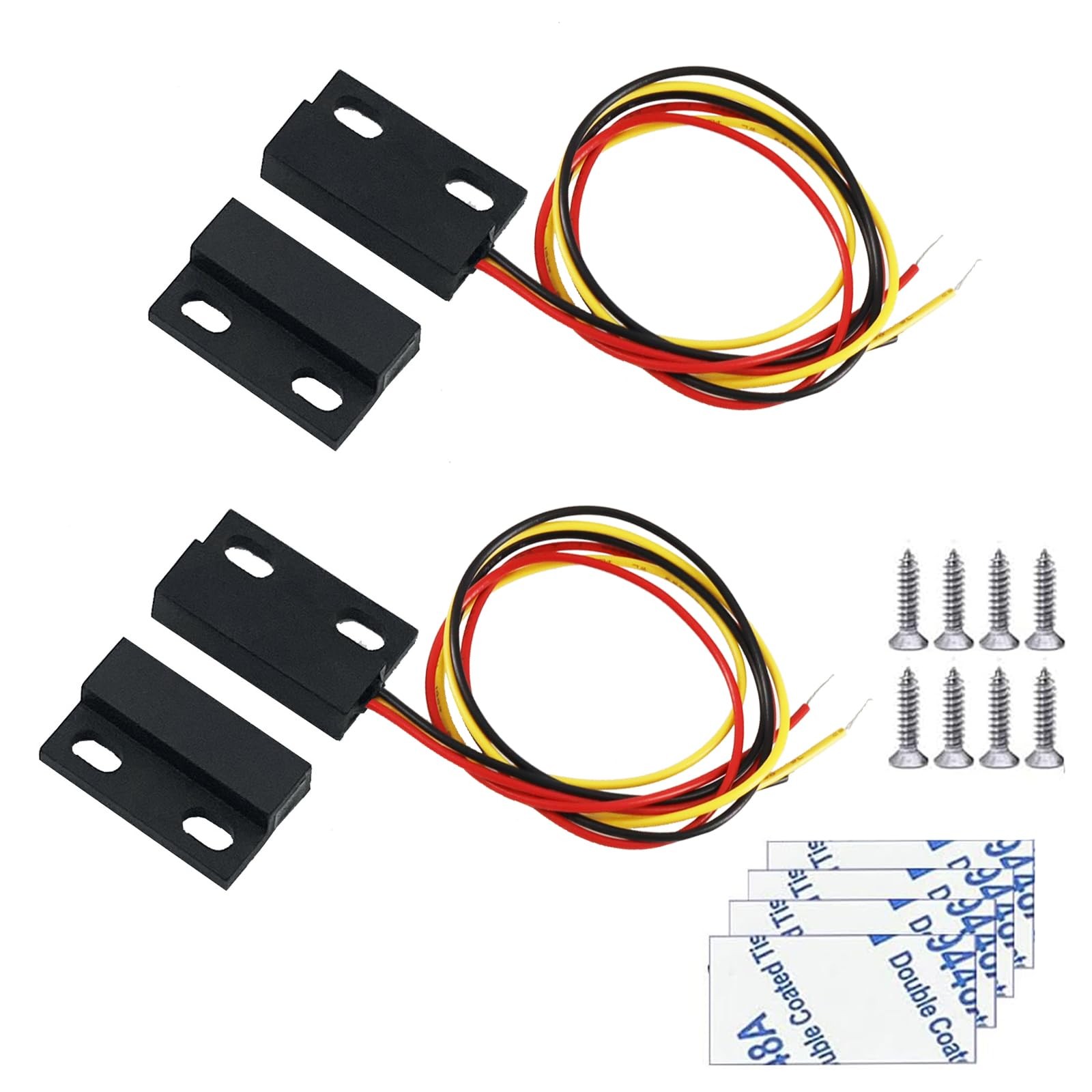 Magnetic Reed Switch,Normally Closed/Open NO/NC Waterproof DC 12V Magnetic Switc Magnetic Reed Switch,Normally Closed/Open NO/NC Waterproof DC 12V Magnetic Switc