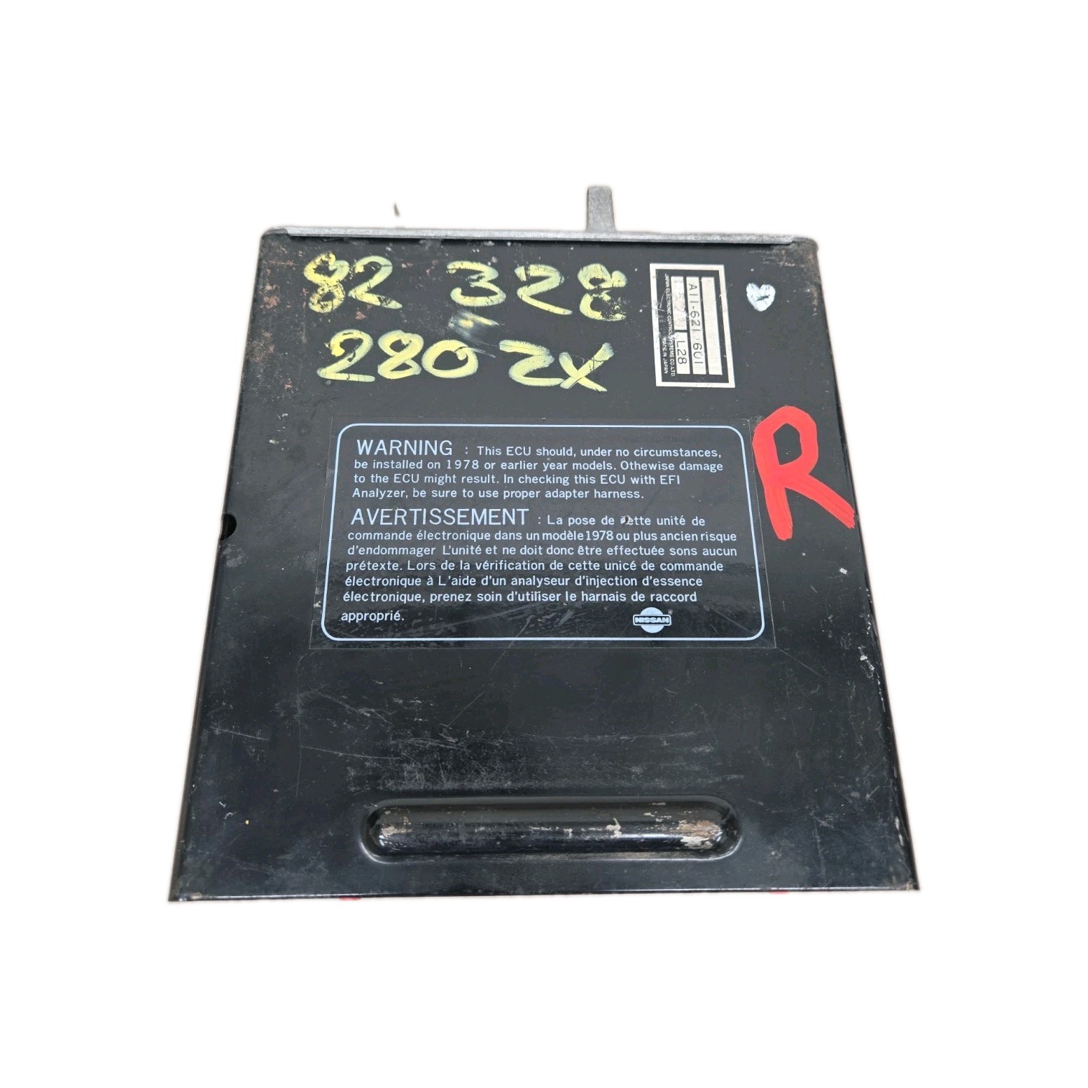 1981 NISSAN 280ZX 3.0L A11-621-601 ENGINE CONTROL MODULE ECU ECM PCM OEM UNIT 