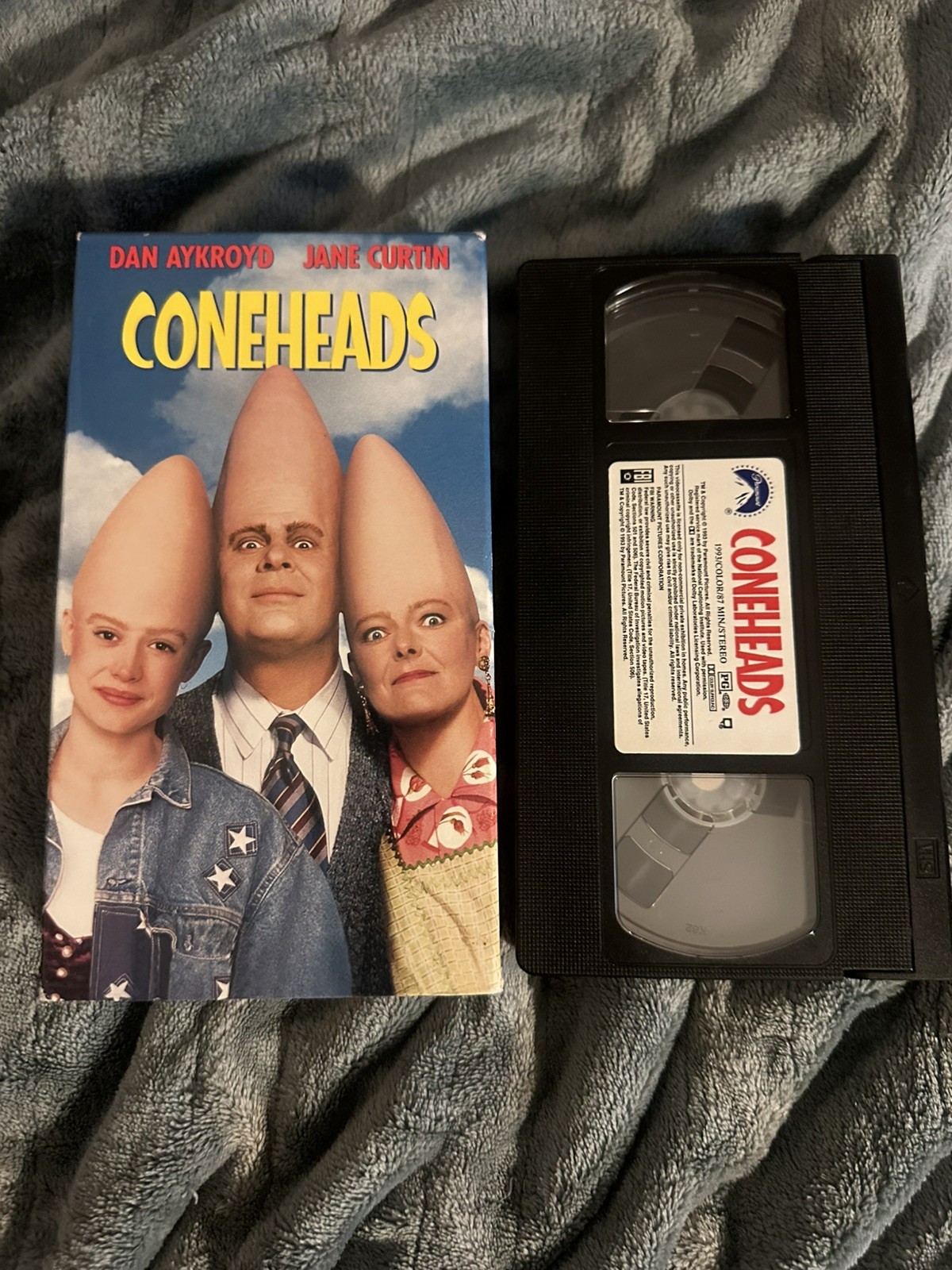 Coneheads VHS 1993 Comedy Movie Dan Aykroyd Jane Curtin Rare Tape like new rare Coneheads VHS 1993 Comedy Movie Dan Aykroyd Jane Curtin Rare Tape like new rare