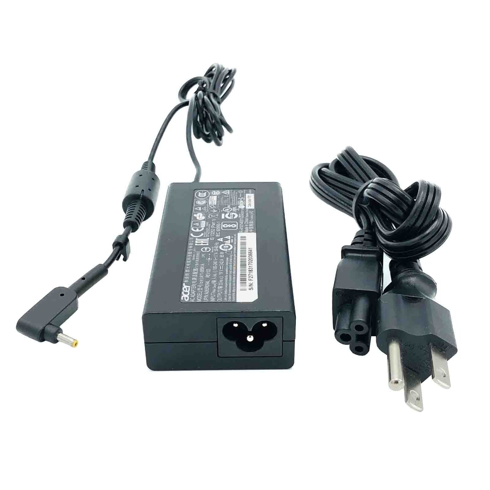 Genuine 65W Acer A11-065N1A AC Adapter Charger 19V 3.42A 3.0*1.1mm