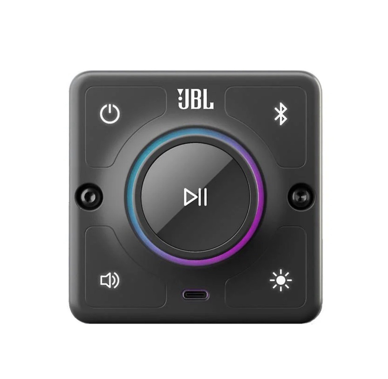 JBL AURA-BT-M Bluetooth Compact High-Performance 2-Way Marine Stereo Receiver