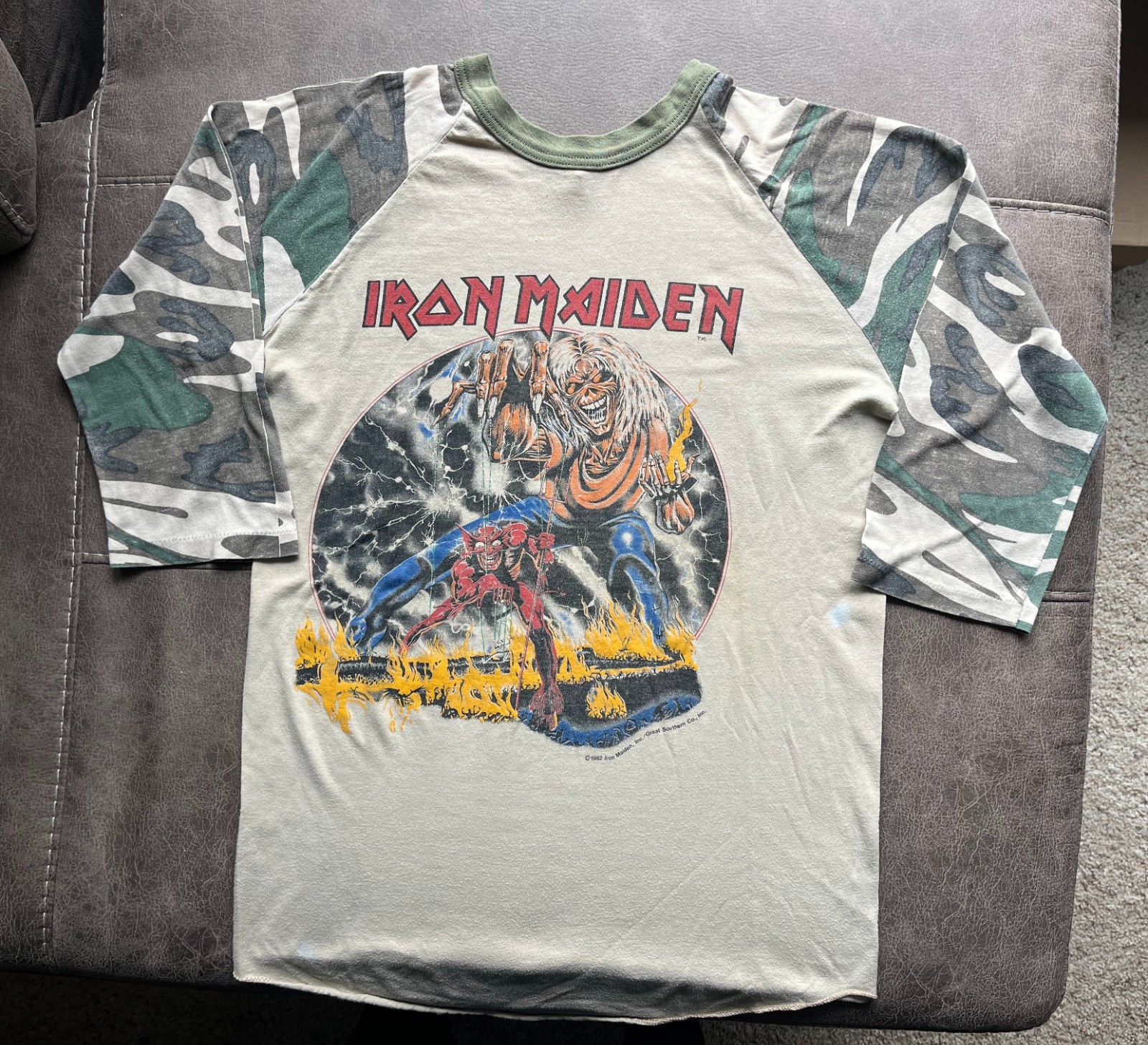 RARE Vintage Iron Maiden \