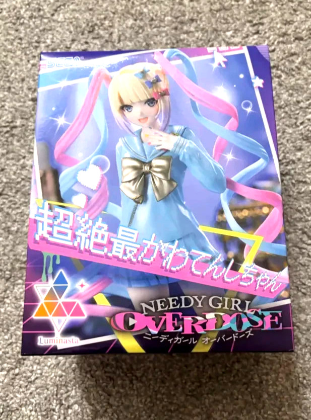 Needy Girl Overdose Luminasta Figure Kangel SEGA New US Seller Needy Girl Overdose Luminasta Figure Kangel SEGA New US Seller