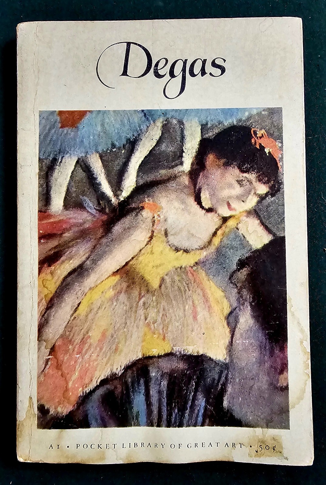 Vintage 1953 Degas Pocket Library of Great Art Paperback Book