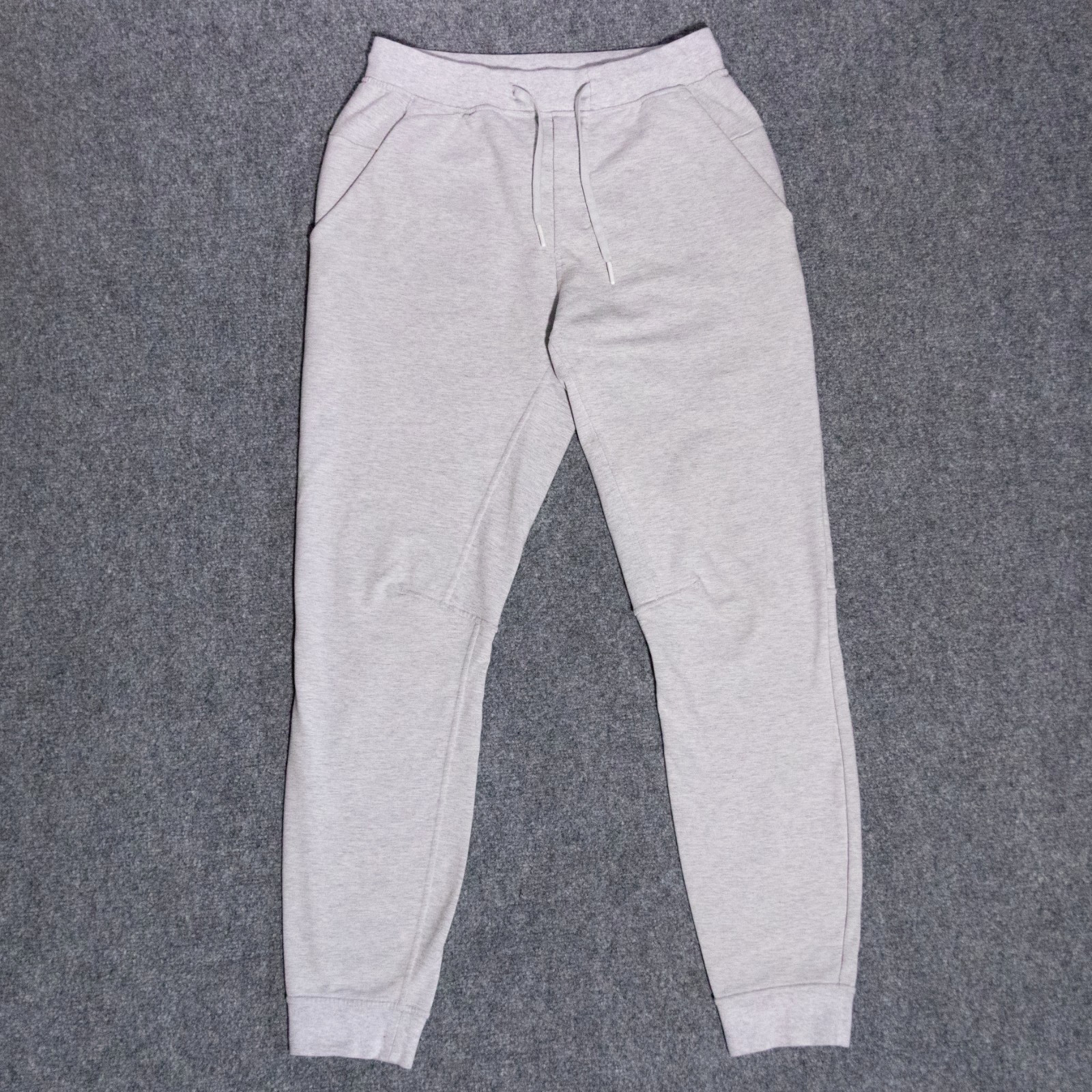 Lululemon City Sweat Jogger Men\'s Small Heather Gray Sweatpants Pants Stretch Lululemon City Sweat Jogger Men\'s Small Heather Gray Sweatpants Pants Stretch