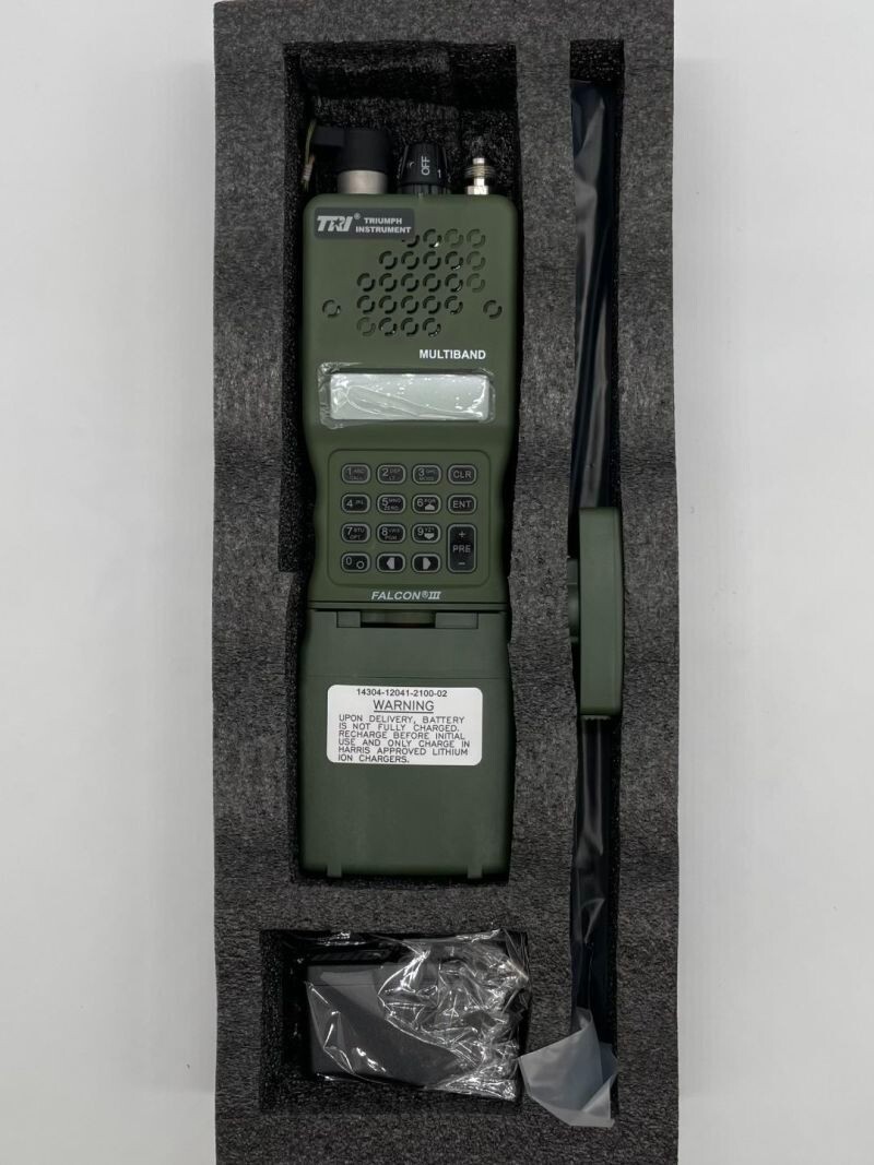 US Stock TRI AN/PRC 152 Multiband 12.6V 15W Handheld Radio MBITR US STOCK