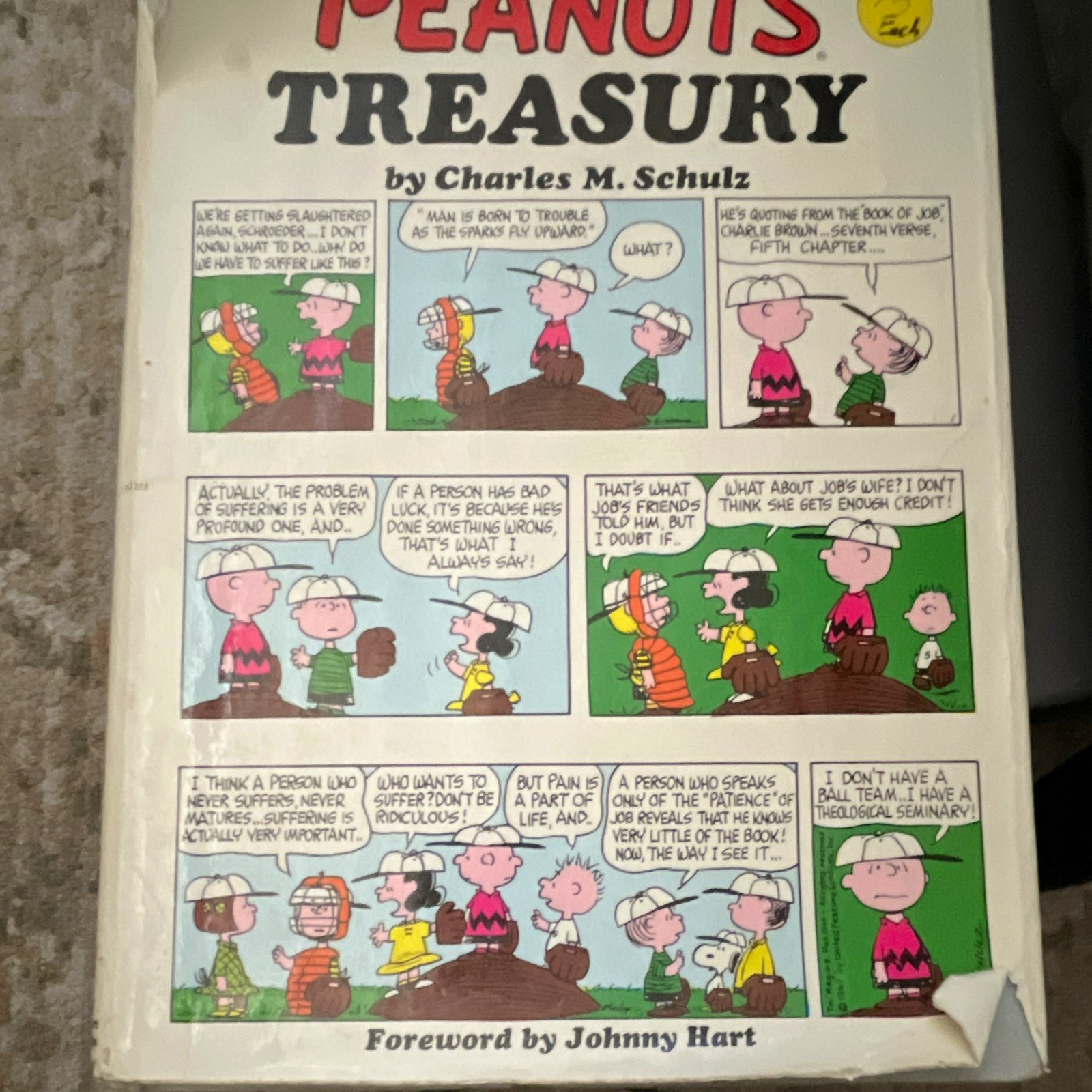 Peanuts Treasury Charles M. Schulz Hardcover Illustrated 1968 2nd Printing