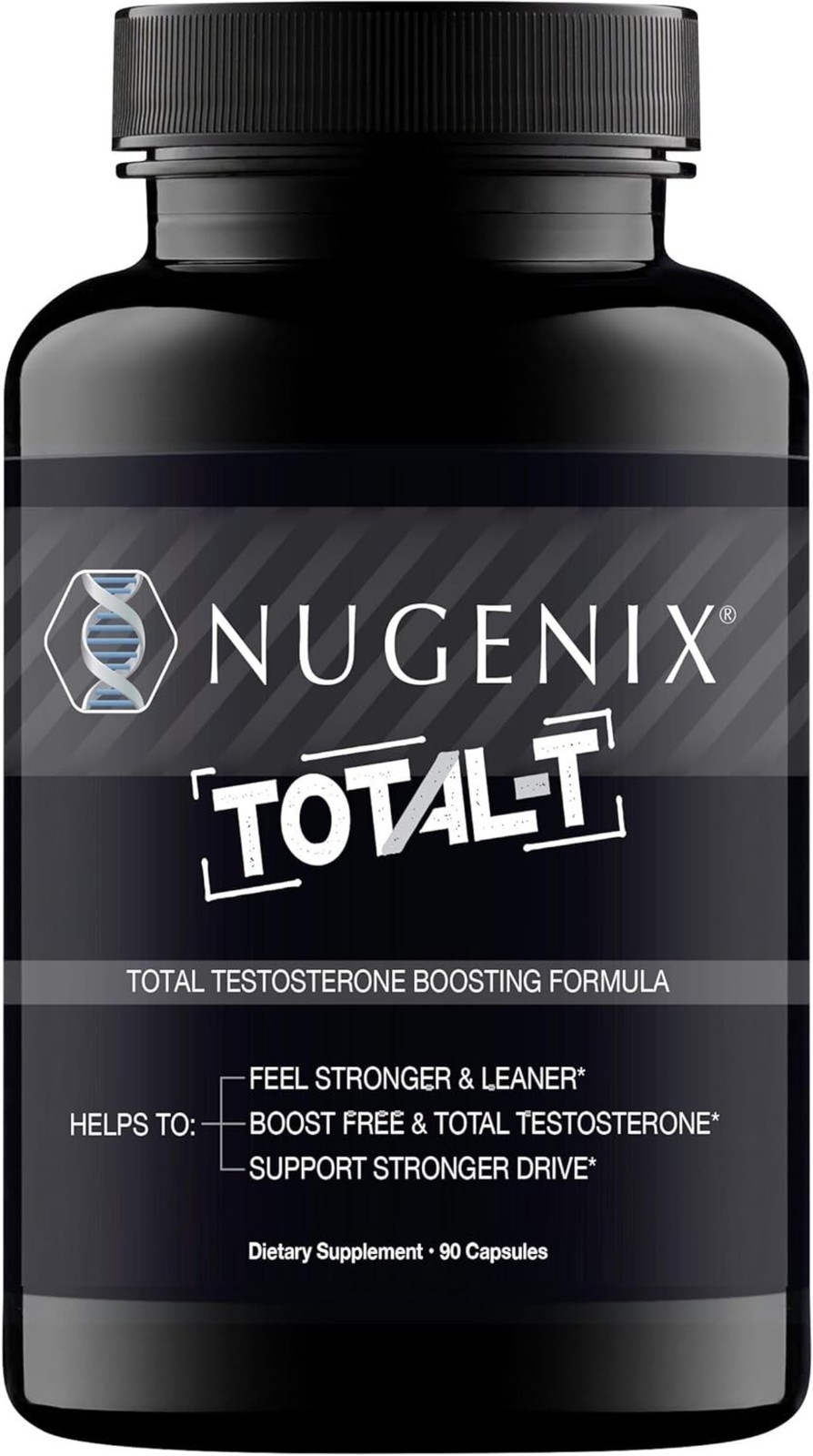 Nugenix Total-T Testosterone Booster Supplement for Men – 90 Capsules