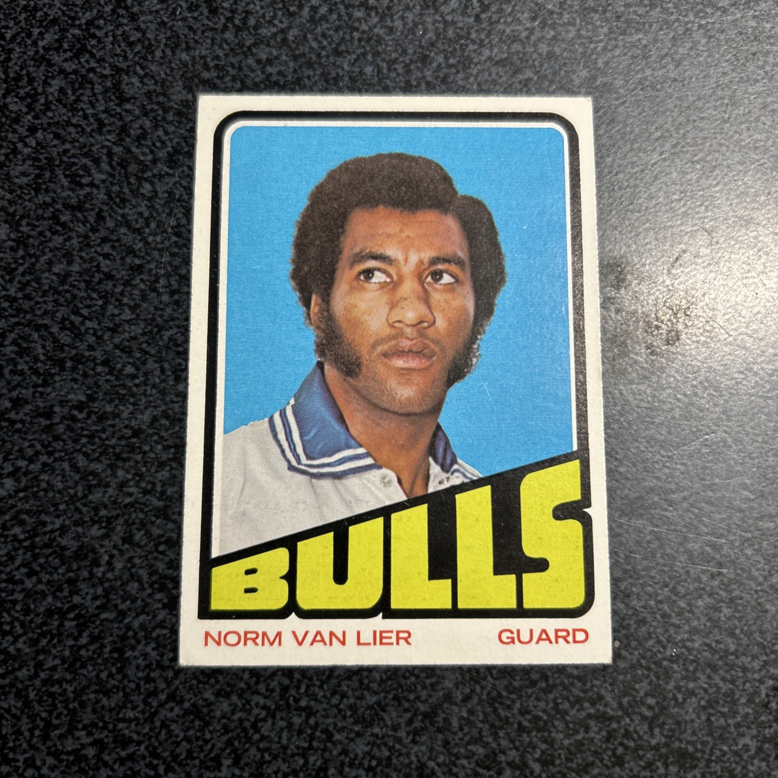 VINTAGE Norm Van Lier Chicago Bulls Guard #111 1972