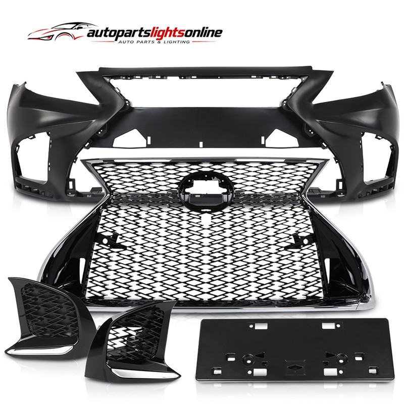 NEW Fit For 2007 2008 2009 Lexus LS460 to 18+ LS F-Sport Style Front Bumper Kit