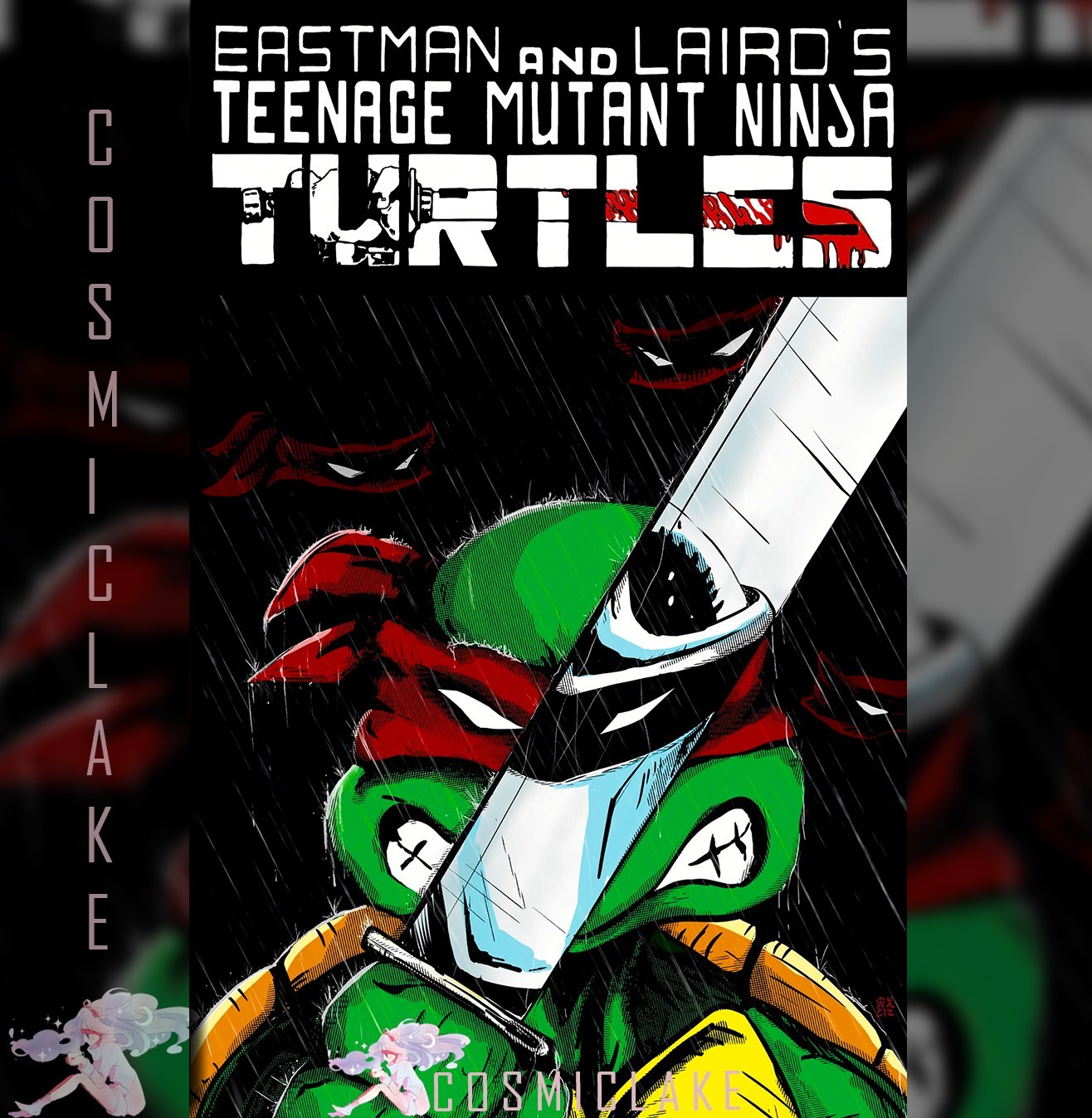 Teenage Mutant Ninja Turtles #1 Mirage Facsimile Con Variant Presale 9/10☆